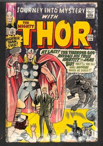 Journey Into Mystery #113 FA/GD 1.5 Marvel Comics Thor
