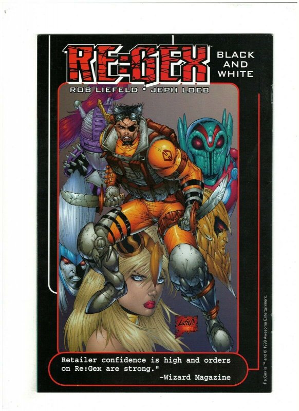 Menace #1 VF- 8.5 Awesome Comics 1998 Jada Pinkett Smith 