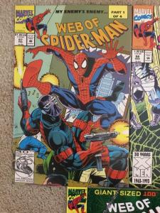 Web Of Spider-Man 97 98 99 100 & Nightwatch 1 VF/VF+