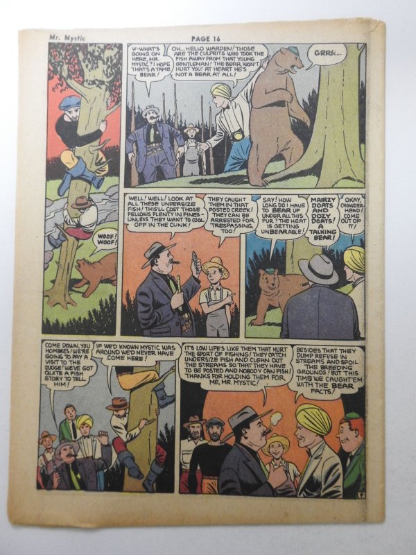 The Spirit #201 (1944) Newsprint Comic Insert Rare!