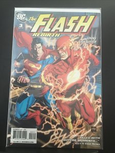 Flash Rebirth #3 Comic Book 2009 Geoff Johns Barry Allen Superman Flashpoint DC