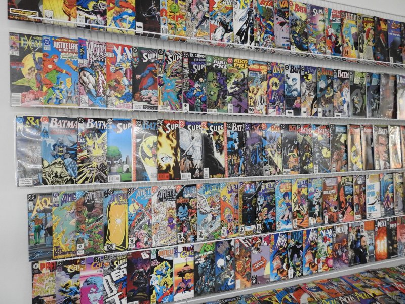 Huge Lot 170+ Comics W/ Batman, Wolverine, Superman+ Avg Fine+ Condition!
