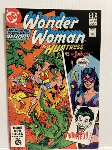 Wonder Woman #281 - Joker And Huntress High Grade 