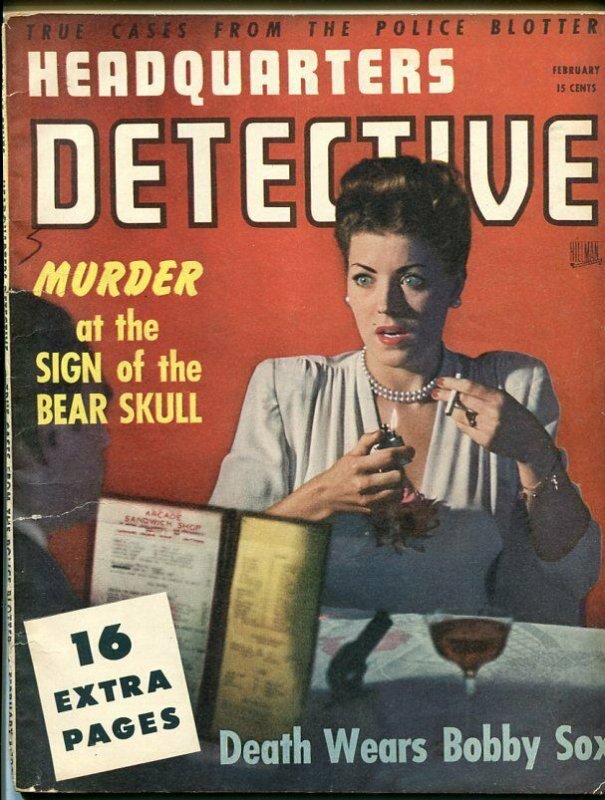 HEADQUARTERS DETECTIVE-FEB 1946-G-SPICY-MURDER-RAPE-KIDNAP-MASSACRE G