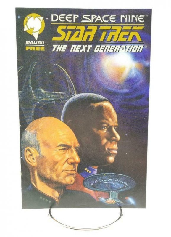 STAR TREK Next Generation / Deep Space 9 ashcan #1, VF/NM, Picard, Riker, 1994