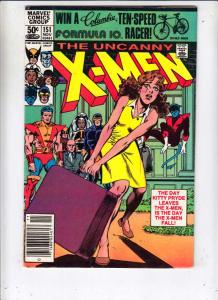 X-Men #151 (Nov-81) FN Mid-Grade X-Men