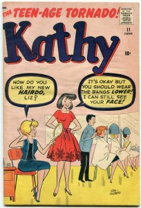 Kathy #11 1961- Marvel Humor- Stan Goldberg - VG/FN