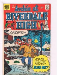 Archie At Riverdale High # 5 FN Archie Series Comic Book Bronze Age Betty TC1