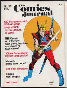 The Comics Journal #38 (1978) Star Hawks