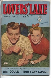 Lover's Lane #33 1953-Lev Gleason-photo cover-Dick Rockwell art-VG