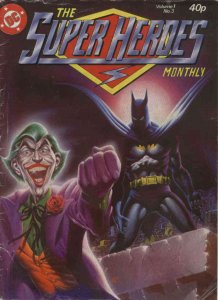 Super Heroes Monthly (1st Series) #3 FN ; London Editions | Batman Joker