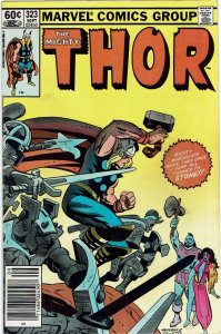 Thor #323 (1966 v1) Loki Fear & Desire Newsstand VF-