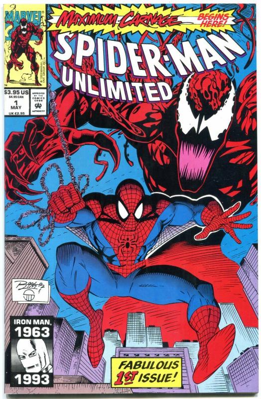 Spider-Man Unlimited #1-First Maximum Carnage-Marvel 1993 NM-