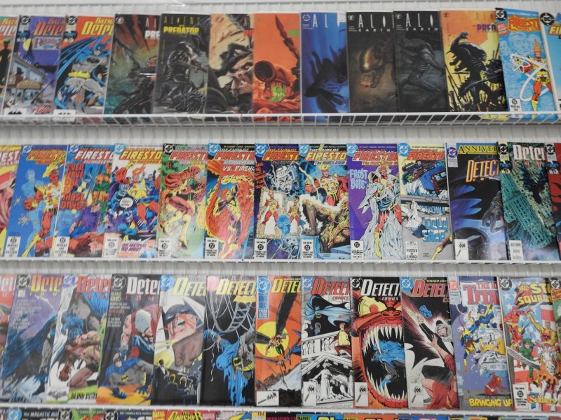 Huge Lot 180+ Comics W/Batman, Firestorm, Aliens, Superman+ Avg VF- Condition!!