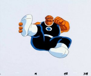The Fantastic Four The Thing Production Cel (Marvel Films, 1995)