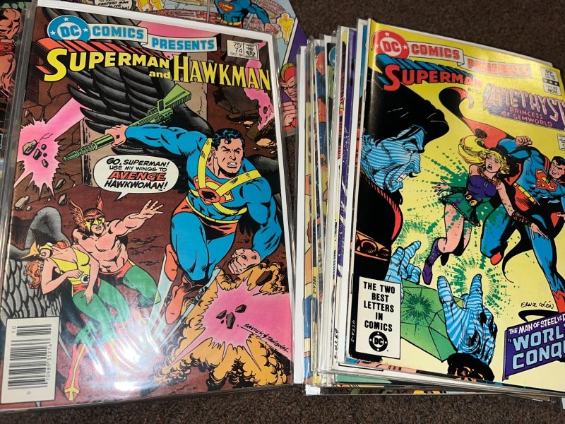 DC Comics Presents Lot, Complete Series Set w/Issue #s 1-97, Has 26 47 49 87