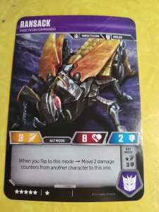 Transformers Trading Card Game: Wave 1 - Ransack