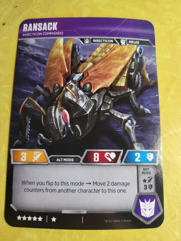 Transformers Trading Card Game: Wave 1 - Ransack