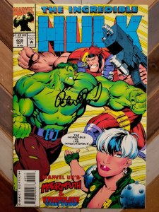HULK #409 VF 8.0 (1993) Signed by writer Peter David ft Madman, Killpower & More