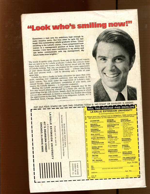 Skull, The Slayer #4 - Peril Of The Pyramids! (4.5) 1976