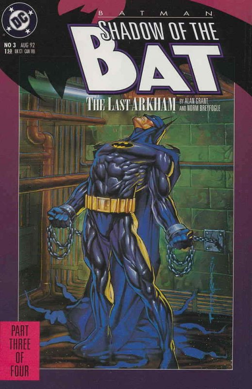 Batman: Shadow of the Bat #3 VF; DC | save on shipping - details inside