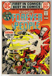 FOREVER PEOPLE #10, FN, Jack Kirby, DeadMan, Scavenger, 1972, more JK in store