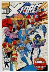 X-FORCE #7 8 9 10, NM+ Blob, Mike Mignola,  ShatterStar, 1991, more in store