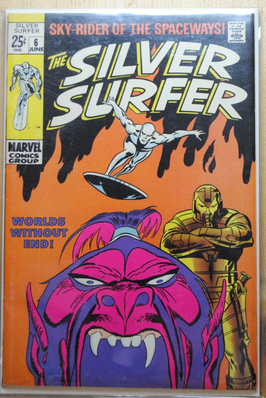 The Silver Surfer #6 (1969) VF