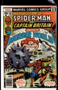 Marvel Team-Up #66 (1978) Captain Britain [Key Issue]