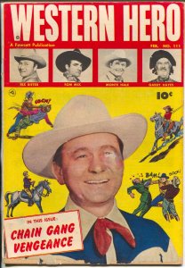 Western Hero #111  1952 - Fawcett  -VG+ - Comic Book