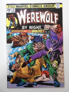 Werewolf by Night #24  (1974) GD/VG Condition! MVS intact!