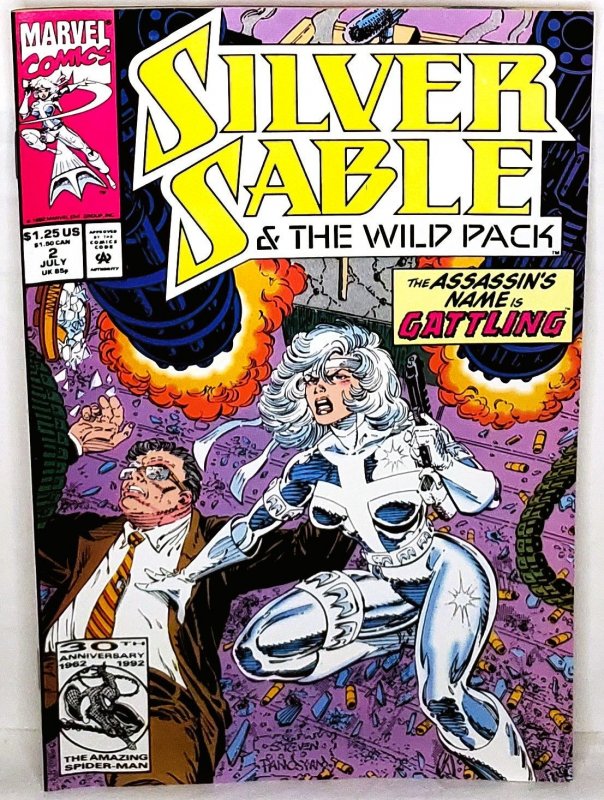 Silver Sable & the Wild Pack #2 (Marvel 1992)