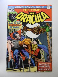 Tomb of Dracula #18 (1974) VF- condition MVS intact