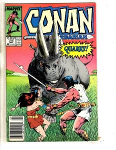 Lot Of 7 Conan Marvel Comic Books # 211 210 213 215 216 217 222 Barbarian JG6