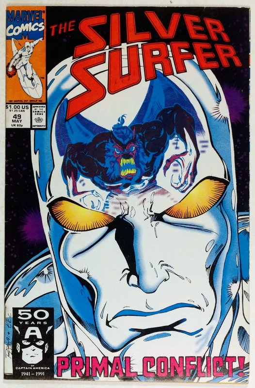 Silver Surfer #49 Direct Edition (1991)