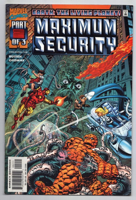 Maximum Security #2 (Marvel, 2000) FN/VF