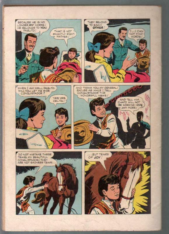 Littlest Outlaw-Four Color Comics #609 1955-Dell-Disney-VG 
