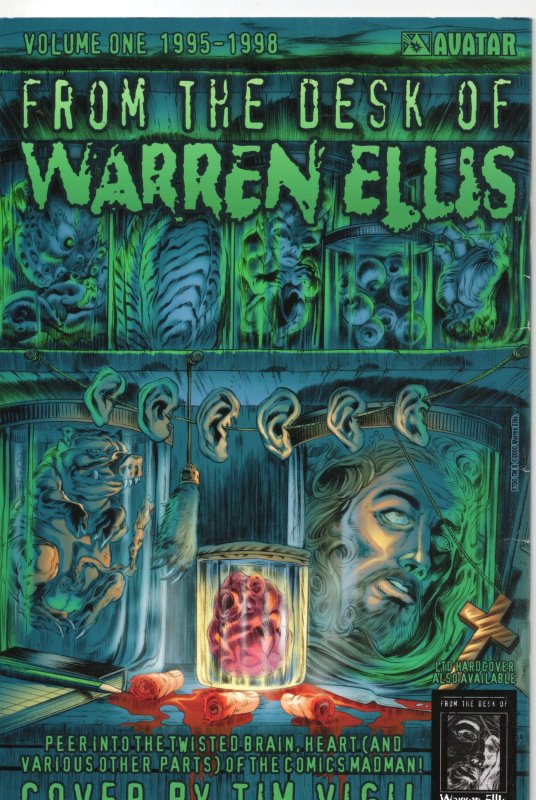 Threshold #23 (2000)Ravening Nude Cover Adult Comic Book Avatar Grade VF+ 8.5