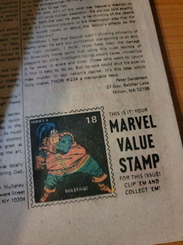 Mighty Thor #237 ~ VERY GOOD VG ~ 1975 Marvel Comics