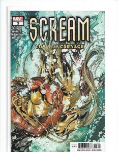 SCREAM CURSE OF CARNAGE #3 NM MAIN COVER 1st print nw11