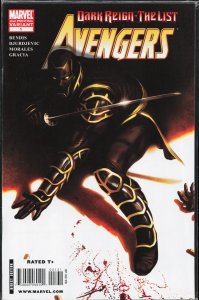 Dark Reign: The List - Avengers Second Print Cover (2009) The Avengers
