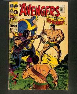 Avengers #40 Sub-Mariner! Black Widow! Cosmic Cube!
