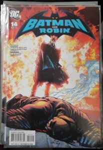 BATMAN AND ROBIN # 14  2010 DC COMICS  grant  MORRISON joker bruce wayne returns