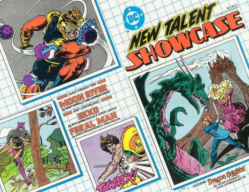 New Talent Showcase #5 VF; DC | save on shipping - details inside