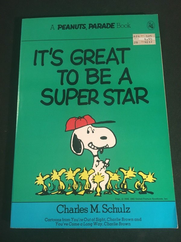 IT'S GREAT TO BE A SUPER STAR Peanuts Parade Book #19, Trade Paperback