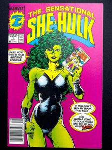 The Sensational She-Hulk #1 (1989) Newsstand [KEY] - VF