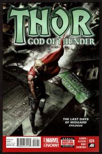 Thor God of Thunder #24  (Sep 2014 Marvel)  9.2 NM-