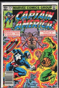 Captain America #274 (1982) Captain America
