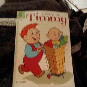 TIMMY-DELL FOUR COLOR #715-NEWS PAPER COMIC STRIP BY SPARBER-1956