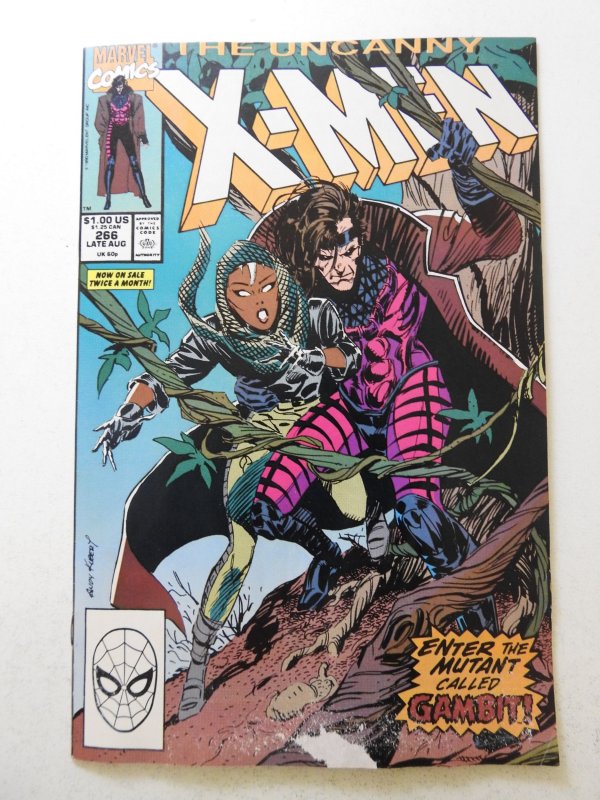 The Uncanny X-Men #266 (1990) 1st Gambit! Moisture Damage Good Condition!